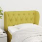 vidaXL Cabecero de tela verde 83x23x78/88 cm