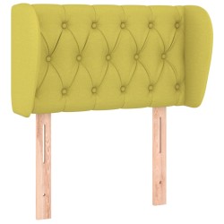 vidaXL Cabecero de tela verde 83x23x78/88 cm
