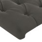 vidaXL Cabecero de terciopelo gris oscuro 83x23x78/88 cm vidaXL Cabecero de terciopelo gris oscuro 83x23x78/88 cm