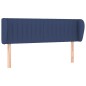 vidaXL Cabecero de tela azul 147x23x78/88 cm vidaXL Cabecero de tela azul 147x23x78/88 cm