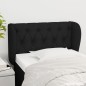 vidaXL Cabecero de tela negro 83x23x78/88 cm vidaXL Cabecero de tela negro 83x23x78/88 cm