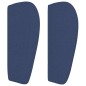vidaXL Cabecero de tela azul 83x23x78/88 cm vidaXL Cabecero de tela azul 83x23x78/88 cm