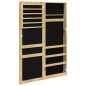 vidaXL Espejo con joyero de pared 37,5x10x106 cm vidaXL Espejo con joyero de pared 37,5x10x106 cm