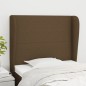 vidaXL Cabecero con orejas de tela gris claro 103x23x118/128 cm vidaXL Cabecero con orejas de tela gris claro 103x23x118/128 cm