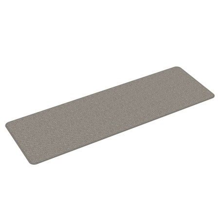 vidaXL Alfombra de pasillo con aspecto de sisal plateada 50x150 cm