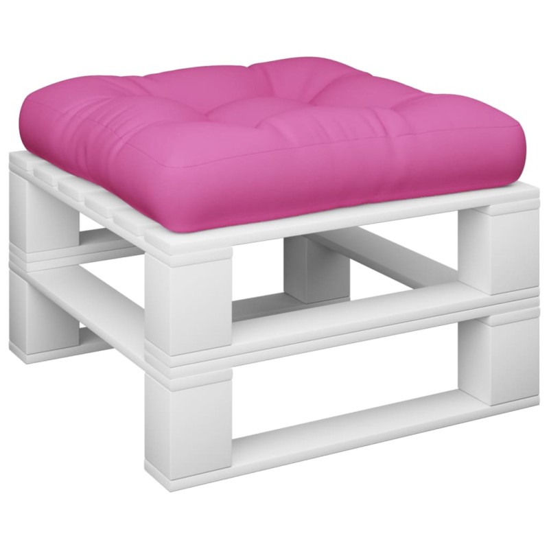 vidaXL Cojín para sofá de palets tela rosa 60x60x12 cm vidaXL Cojín para sofá de palets tela rosa 60x60x12 cm