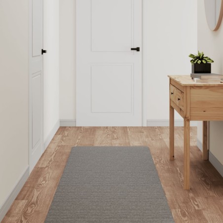 vidaXL Alfombra de pasillo gris 60x180 cm