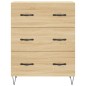 vidaXL Aparador alto madera contrachapada color roble 69,5x34x180 cm vidaXL Aparador alto madera contrachapada color roble 69,5x34x180 cm