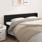vidaXL Cabecero de cuero sintético negro 183x16x78/88 cm vidaXL Cabecero de cuero sintético negro 183x16x78/88 cm