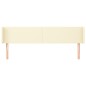 vidaXL Cabecero de cuero sintético color crema 183x16x78/88 cm vidaXL Cabecero de cuero sintético color crema 183x16x78/88 cm