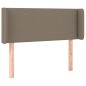 vidaXL Cabecero de tela gris taupe 93x16x78/88 cm vidaXL Cabecero de tela gris taupe 93x16x78/88 cm