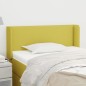 vidaXL Cabecero de tela verde 83x16x78/88 cm
