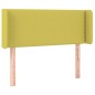 vidaXL Cabecero de tela verde 83x16x78/88 cm