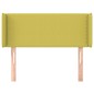 vidaXL Cabecero de tela verde 83x16x78/88 cm