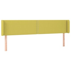 vidaXL Cabecero de tela verde 183x16x78/88 cm