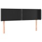 vidaXL Cabecero de cuero sintético negro 147x16x78/88 cm vidaXL Cabecero de cuero sintético negro 147x16x78/88 cm