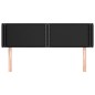 vidaXL Cabecero de cuero sintético negro 147x16x78/88 cm vidaXL Cabecero de cuero sintético negro 147x16x78/88 cm