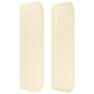 vidaXL Cabecero de cuero sintético color crema 183x16x78/88 cm vidaXL Cabecero de cuero sintético color crema 183x16x78/88 cm