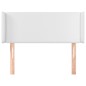 vidaXL Cabecero de cuero sintético blanco 93x16x78/88 cm vidaXL Cabecero de cuero sintético blanco 93x16x78/88 cm