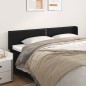 vidaXL Cabecero de cuero sintético negro 183x16x78/88 cm vidaXL Cabecero de cuero sintético negro 183x16x78/88 cm