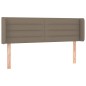 vidaXL Cabecero de tela gris taupe 147x16x78/88 cm vidaXL Cabecero de tela gris taupe 147x16x78/88 cm