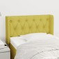 vidaXL Cabecero de tela verde 83x16x78/88 cm vidaXL Cabecero de tela verde 83x16x78/88 cm