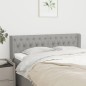 vidaXL Cabecero de tela gris claro 147x16x78/88 cm vidaXL Cabecero de tela gris claro 147x16x78/88 cm