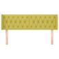 vidaXL Cabecero de tela verde 147x16x78/88 cm vidaXL Cabecero de tela verde 147x16x78/88 cm