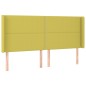 vidaXL Cabecero con orejas de tela verde 163x16x118/128 cm vidaXL Cabecero con orejas de tela verde 163x16x118/128 cm