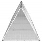 vidaXL Jaula para conejos acero galvanizado gris 403,5x80,5x71 cm vidaXL Jaula para conejos acero galvanizado gris 403,5x80,5x71 cm