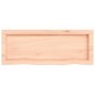 vidaXL Encimera de baño madera maciza sin tratar 80x30x(2-6) cm vidaXL Encimera de baño madera maciza sin tratar 80x30x(2-6) cm