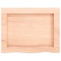 vidaXL Encimera de baño madera maciza sin tratar 40x30x(2-4) cm vidaXL Encimera de baño madera maciza sin tratar 40x30x(2-4) cm