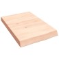 vidaXL Encimera de baño madera maciza sin tratar 40x60x(2-6) cm vidaXL Encimera de baño madera maciza sin tratar 40x60x(2-6) cm