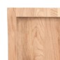 vidaXL Encimera baño madera maciza tratada marrón claro 80x40x(2-4) cm vidaXL Encimera baño madera maciza tratada marrón claro 80x40x(2-4) cm