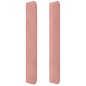 vidaXL Cabecero con orejas de terciopelo rosa 103x16x118/128 cm vidaXL Cabecero con orejas de terciopelo rosa 103x16x118/128 cm
