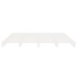 vidaXL Estructura de cama madera maciza de pino blanco 180x200 cm vidaXL Estructura de cama madera maciza de pino blanco 180x200 cm