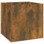 vidaXL Set de muebles de recibidor madera contrachapada roble ahumado vidaXL Set de muebles de recibidor madera contrachapada roble ahumado
