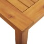 vidaXL Set comedor de jardín 5 pzas y cojines madera maciza de acacia vidaXL Set comedor de jardín 5 pzas y cojines madera maciza de acacia