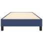 vidaXL Estructura de cama box spring tela azul 90x200 cm vidaXL Estructura de cama box spring tela azul 90x200 cm