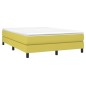 vidaXL Estructura de cama box spring tela verde 140x190 cm vidaXL Estructura de cama box spring tela verde 140x190 cm