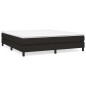 vidaXL Estructura de cama box spring tela negro 180x200 cm vidaXL Estructura de cama box spring tela negro 180x200 cm