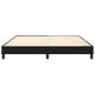 vidaXL Estructura de cama box spring tela negro 180x200 cm vidaXL Estructura de cama box spring tela negro 180x200 cm