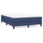 vidaXL Estructura de cama box spring tela azul 140x200 cm vidaXL Estructura de cama box spring tela azul 140x200 cm