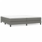 vidaXL Estructura de cama box spring tela gris oscuro 200x200 cm vidaXL Estructura de cama box spring tela gris oscuro 200x200 cm