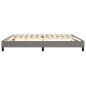 vidaXL Estructura de cama box spring tela gris oscuro 200x200 cm vidaXL Estructura de cama box spring tela gris oscuro 200x200 cm