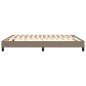 vidaXL Estructura de cama box spring tela gris taupe 180x200 cm vidaXL Estructura de cama box spring tela gris taupe 180x200 cm