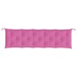 vidaXL Cojines de banco de jardín 2 uds tela Oxford rosa vidaXL Cojines de banco de jardín 2 uds tela Oxford rosa