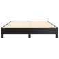vidaXL Estructura de cama box spring cuero sintético negro 140x200 cm vidaXL Estructura de cama box spring cuero sintético negro 140x200 cm