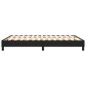 vidaXL Estructura de cama box spring cuero sintético negro 140x200 cm vidaXL Estructura de cama box spring cuero sintético negro 140x200 cm