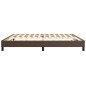 vidaXL Estructura de cama box spring cuero sintético marrón 200x200 cm vidaXL Estructura de cama box spring cuero sintético marrón 200x200 cm
